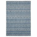 United Weavers Of America 7 ft. 10 in. x 10 ft. 6 in. Augusta Diani Blue Rectangle Oversize Rug 3900 10160 912